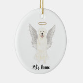 Gedenkteken voor sympathie met Pyreneese herders  Keramisch Ornament (Rechts)