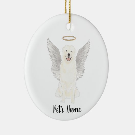 Gedenkteken voor sympathie met Pyreneese herders  Keramisch Ornament (Rechts)