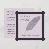  gedenkteken / wake / levende begrafenis kaart (Voorkant / Achterkant)