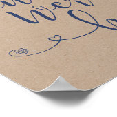 Gedenkteken - was hier graag bij geweest (v4) poster (Hoek)