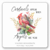 Gedenktekens verschijnen sticker (Voorkant)