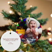 Gedenkwaardige Baby Eerste Kerst Ornament Keepsake