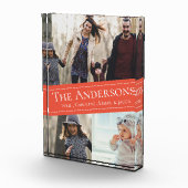 Gedenkwaardige momenten Custom Multi-Photo Keepsak Fotoblokken (Rechts)