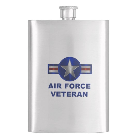 Gedenkwaardige veteraan van de  luchtmacht flacon (Voorkant)