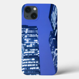 Gedesfocuste opwaartse zicht op kantoorgebouwvenst Case-Mate iPhone case
