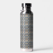 Gedesmuleerde hoeden van grijze modderkleding waterfles (Rechts)