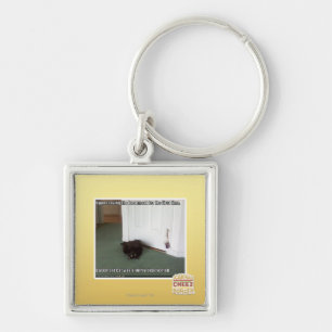 Gedesorienteerde Kat van de kelderverdieping, de Sleutelhanger