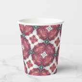 Gedessineerd  papieren bekers (Voorkant)