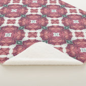 Gedessineerd  sherpa deken (3/4)