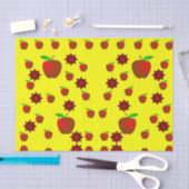 Gedestilleerd papier rode appels (Craft)