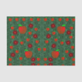 Gedestilleerd papier rode appels (Voorkant)