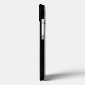 Gedetacheerde Dune Grey Line Amerikaanse Vlag Case-Mate iPhone Case (Achterkant / Links)