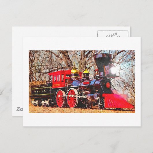 Gedetailleerd algemeen briefkaart (Voorkant / Achterkant)