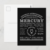 Gedetailleerd Astronomisch symbool voor plankkwik Briefkaart (Voorkant / Achterkant)