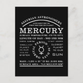 Gedetailleerd Astronomisch symbool voor plankkwik Briefkaart (Voorkant)