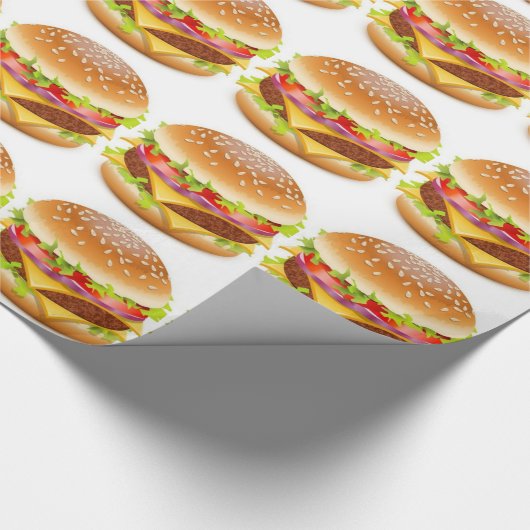 Gedetailleerd burgerontwerp cadeaupapier (Hoek)
