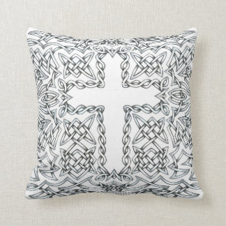 Gedetailleerd Celtic Cross Pattern Pillow Hoesje Kussen