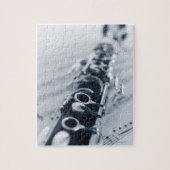 Gedetailleerd Clarinet Legpuzzel (Verticaal)
