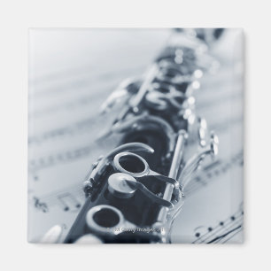 Gedetailleerd Clarinet Magneet