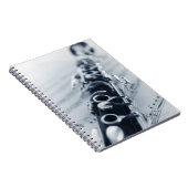 Gedetailleerd Clarinet Notitieboek (Rechterzijde)