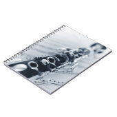 Gedetailleerd Clarinet Notitieboek (Linkerzijde)