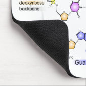 Gedetailleerd diagram van de chemische structuur v muismat (Hoek)