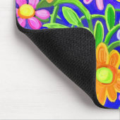 Gedetailleerd Floral design Muismat (Hoek)