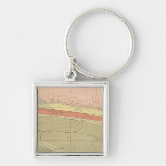 Gedetailleerd Geologisch Datablad XII Sleutelhanger (Voorkant)