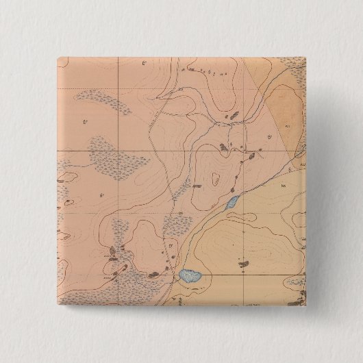 Gedetailleerd Geologisch Datablad XXI Vierkante Button 5,1 Cm (Voorkant)