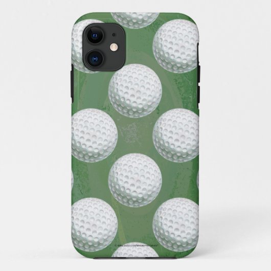 Gedetailleerd Golfbalpatroon Case-Mate iPhone Case (Achterkant)