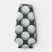 Gedetailleerd Golfbalpatroon Flesjeskoeler (Voorkant)