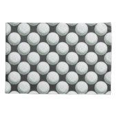 Gedetailleerd Golfbalpatroon Kussensloop (Achterkant)