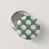 Gedetailleerd Golfbalpatroon Ronde Button 3,2 Cm (Voorkant /achterkant)