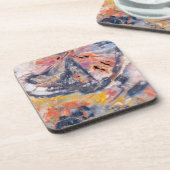 Gedetailleerd hout, Arizona Bier Onderzetter (Linkerzijde)