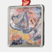 Gedetailleerd hout, Arizona Metalen Ornament (Links)