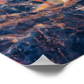 Gedetailleerd hout, Arizona Poster (Hoek)