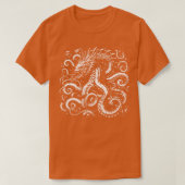 gedetailleerd kraken t-shirt (Design voorkant)