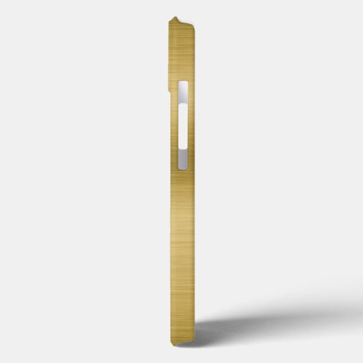 Gedetailleerd monogram voor goudpenseelkijken Case-Mate iPhone case (Achterkant / Links)