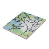 Gedetailleerd multicultureel papier gelaagd met bl tegeltje (Zijkant)