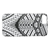 Gedetailleerd Samoan tribal tattoo patroon Case-Mate iPhone Case (Achterkant (Horizontaal))