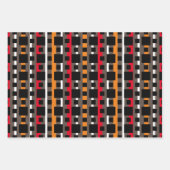 Gedetailleerd vrouwensilhouette inpakpapier vel (Voorkant 2)