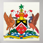 Gedetailleerd wapendepot van Trinidadandtobago Poster (Voorkant)