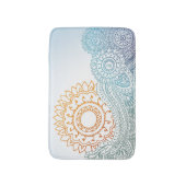 Gedetailleerde abstracte zonsopgang badmat (Voorkant Verticaal)