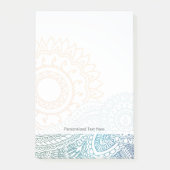 Gedetailleerde abstracte zonsopgang post-it® notes (Voorkant)