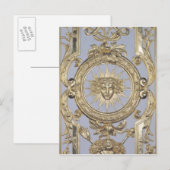 Gedetailleerde afbeelding van panelen briefkaart (Voorkant / Achterkant)