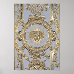 Gedetailleerde afbeelding van panelen poster