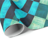 Gedetailleerde blik van hout 2-verpakkingspapier cadeaupapier (Rol Hoek)