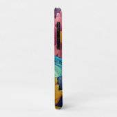 Gedetailleerde bloem- en vlinderillustratie Case-Mate iPhone case (Achterkant/links)
