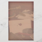 Gedetailleerde brief over Antiek bureaubladen Briefpapier (Voorkant)