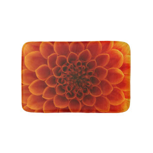 Gedetailleerde close-up van een bloem. badmat